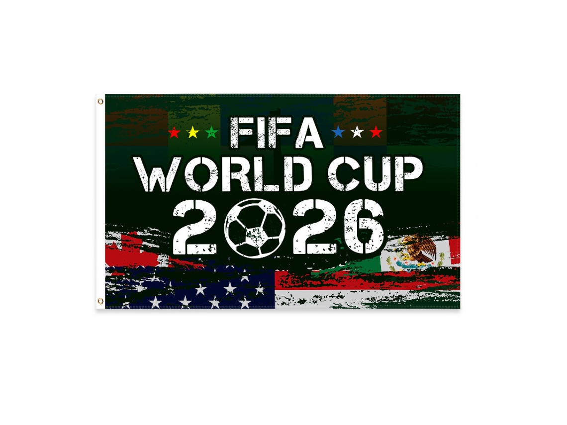 Banderín Para La Copa Mundial De 2026, Resistente Al Viento, Ideal Para Eventos Deportivos, Fiestas Y Uso Diario, 150 X 90 Cm, Ergonómico