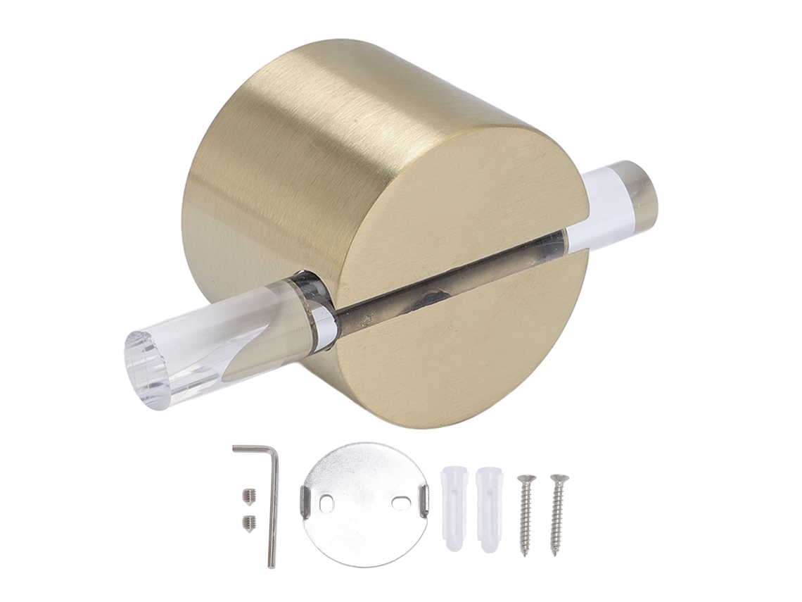 Gancho minimalista para toallas de pared de acero inoxidable 304