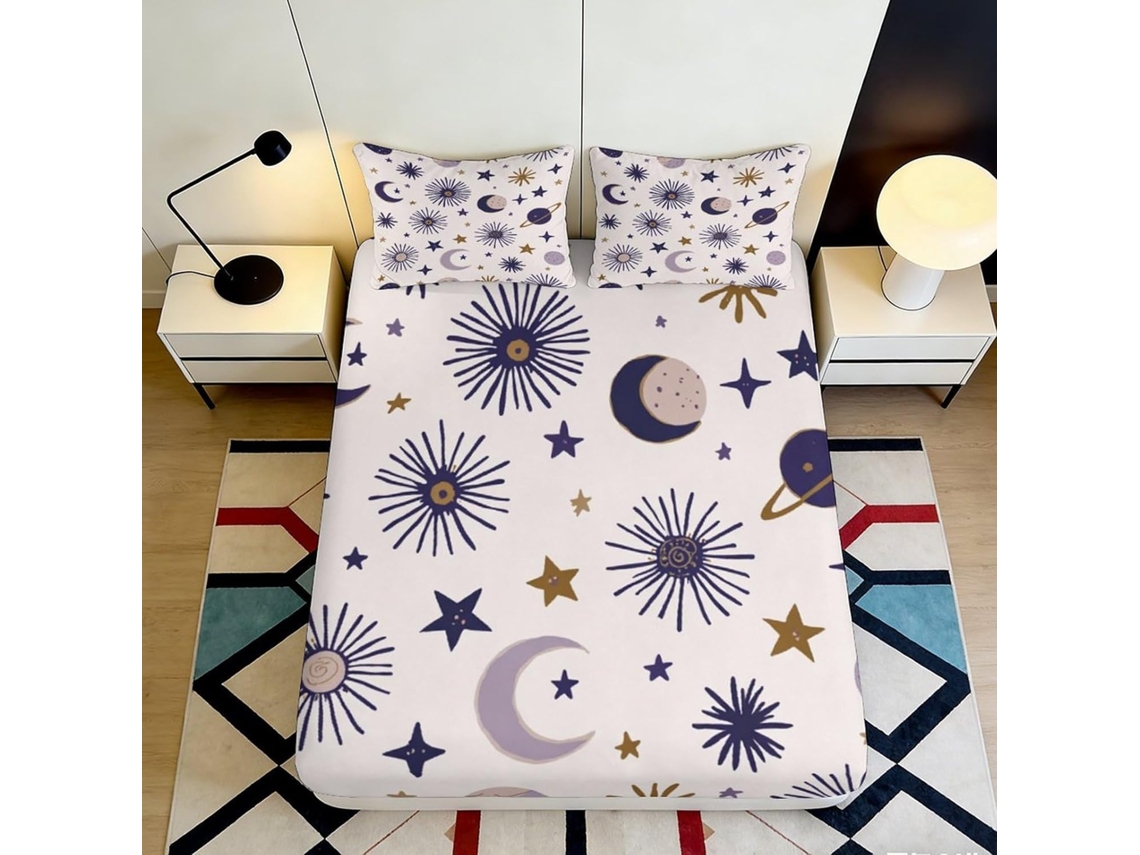 Estampado Microfibra Diseño Microfibra Diseño Almohada Juego Color 200x25cm