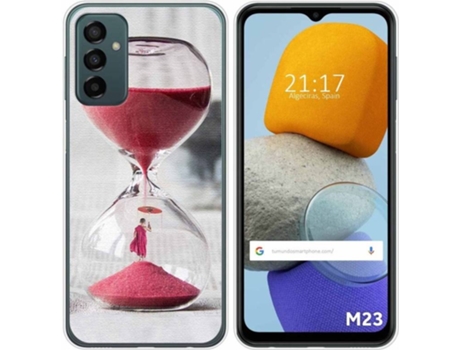 Carcasa para Samsung Galaxy M23 5G TUMUNDOSMARTPHONE Dibujos Reloj Multicolor