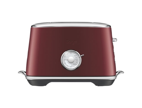 Tostadora 2 ranuras 1000w select lujo terciopelo rojo STA735RVC4EEU1 - SAGE
