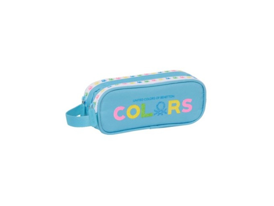 Estuche Doble Benetton Primavera 21x8x6cm Safta