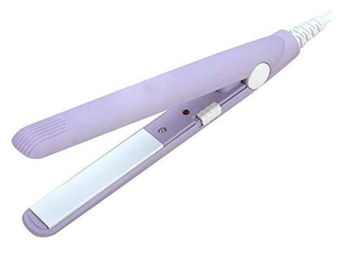 Plancha de pelo profesional con temperatura de peinado Ideal, rizador de cerámica con protección térmica