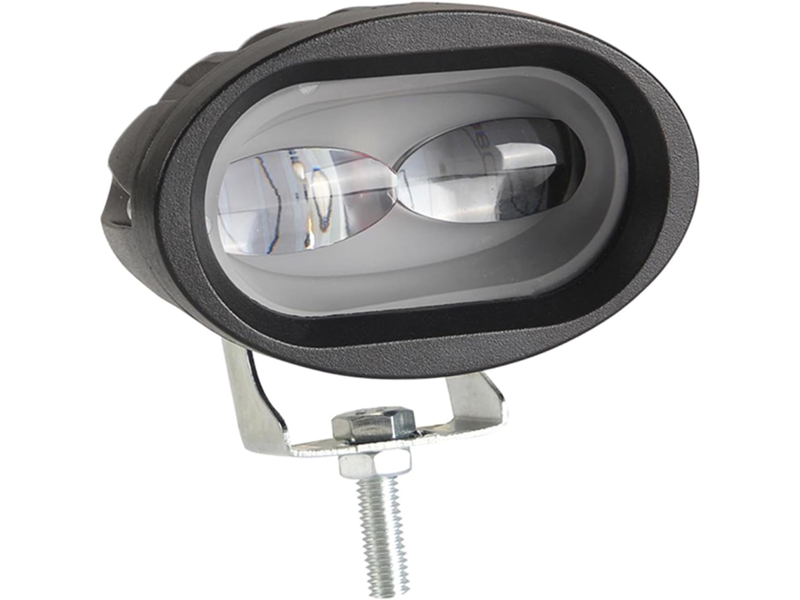 Proyector Led De Lente Ovalada, Luz Amarilla Y Blanca Para Montaje En El Techo Del Coche