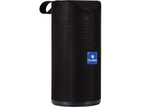 Altavoz Bluetooth COOLBOX COO-BTA-P10BK (5 W - Autonomía: 6 h - Negro)