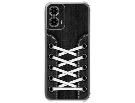 Funda Diseño Zapatillas para Motorola Moto G34 5G TUMUNDOSMARTPHONE Silicona Multicolor