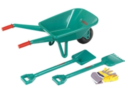 Kit de Jardinería de Jugar KLEIN Bosch con Coche de Mano (Edad Mínima: 3)