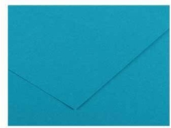 Cartulina CANSON Azul (50 x 65 cm - 1 Unidad - 185 g/m²)