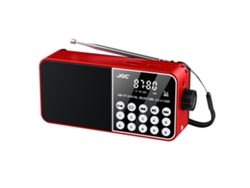 Radio portátil de bolsillo con FM/AM/SW, altavoz incorporado, batería recargable tipo CE, ideal para emergencias. Viewleaf
