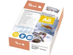 Fundas de Plastificar PEACH PP525-04 Transparente (100 un - A6)