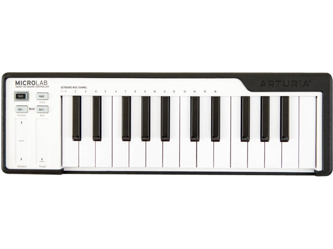 Teclado ARTURIA Microlab (Negro)