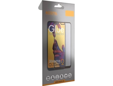 Protector Cristal Templado Samsung S10 Plus Accetel Full Macro Negro