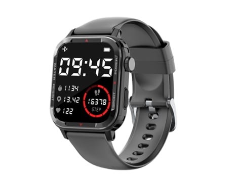 Smartwatch G96 1,85'' HD Pantalla cuadrada resistente compatible con llamadas Bluetooth/monitoreo/monitoreo de frecuencia cardíaca