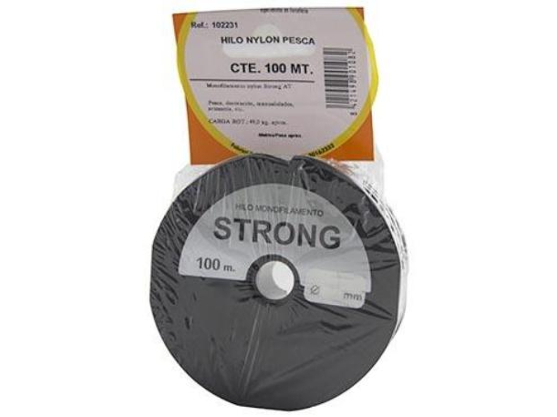 Hilo pesca 0.90 mm resistencia 40 kg rollo 100m
