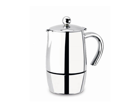 Cafetera BRA Magna Acero 4 T.Induccion