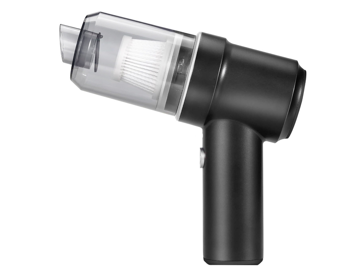 Mini Aspirador Inalámbrico, con LED y Boquillas, para Coche y Ordenador NEVEANCE