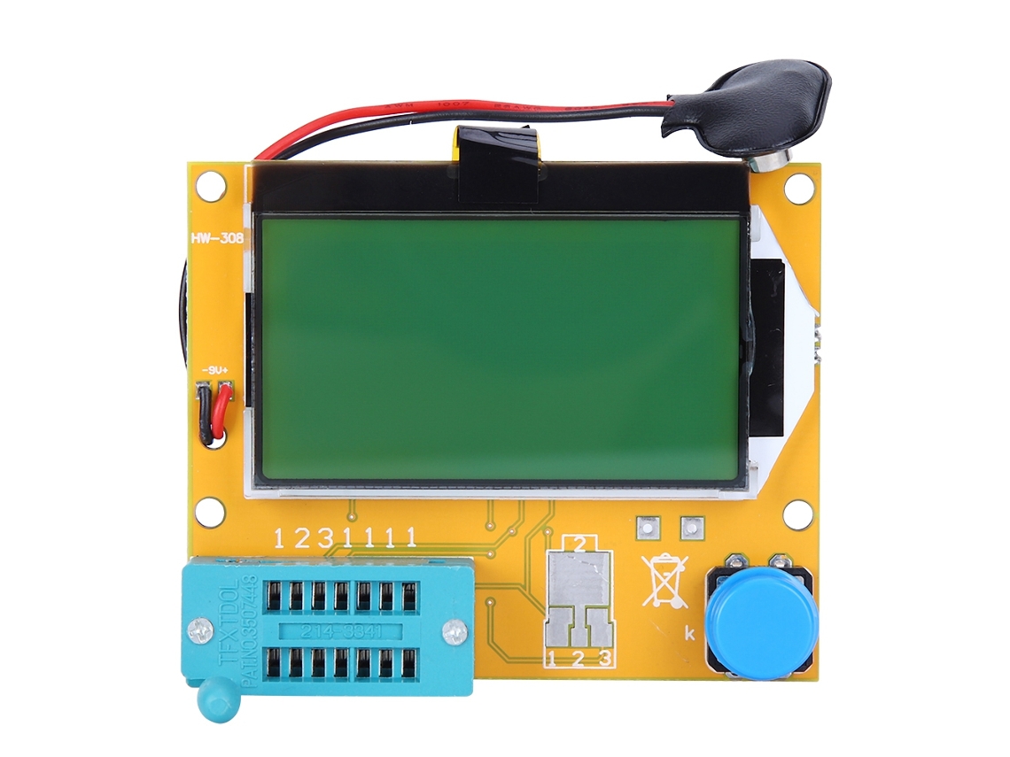 Meter Tester Transistor Lcr-t4 Gráfico Esr Diodo Triodo Capacitancia 12864 Lcd