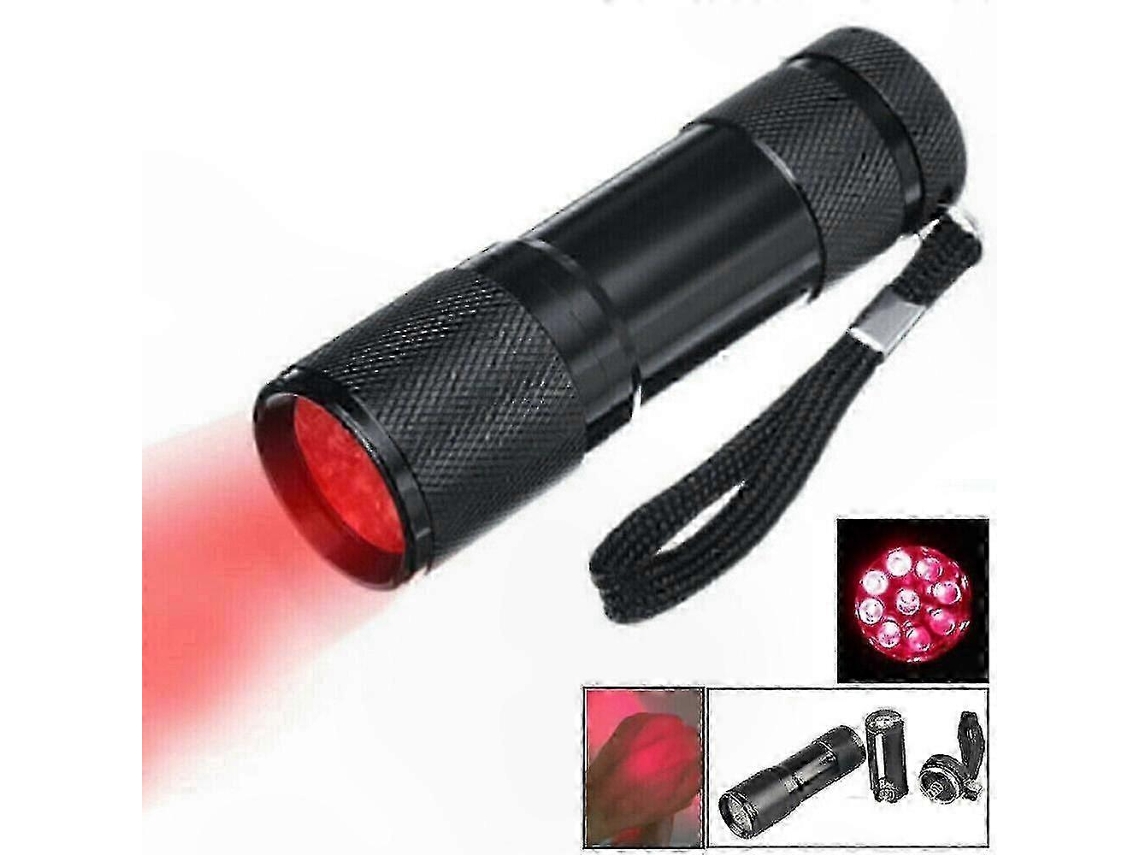 Dispositivo de luz LED roja para el cuidado de la salud ocular a 670 nm con 9 diodos