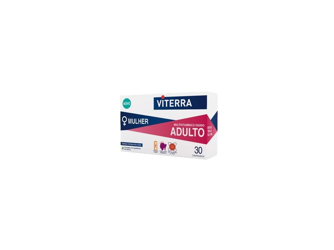 Complemento Alimentar VITERRA Mujer Adulto (30 Tabletas)
