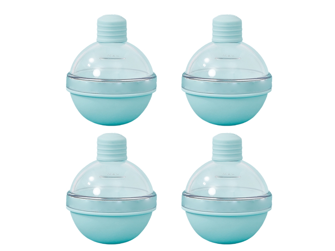 Molde para cubitos de hielo, molde redondo para bolas de hielo para whisky, whisky escocés Kofihety