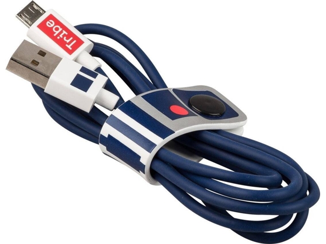 Cable TRIBE R2-D2 (USB - Micro-USB - 1.2m - Azul)
