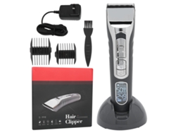 Cortapelos Eléctrico Recargable Para Hombre Con Led, 100-240v, Para Uso En Salones De Belleza Y En El Hogar.
