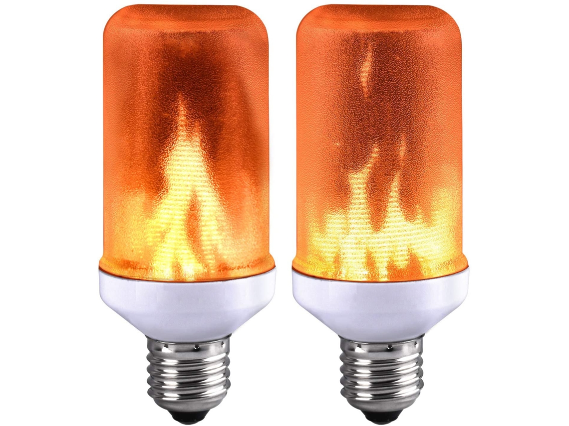 E27 Lâmpada Piscando Efeito de Luz Fogo Lâmpada de Parede Lâmpada Ao Ar Livre Luz Piscando para Casa Jardim Decoração de Natal