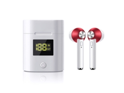 YEMAESRE Auriculares Bluetooth Sin Horas De Espera Rojo