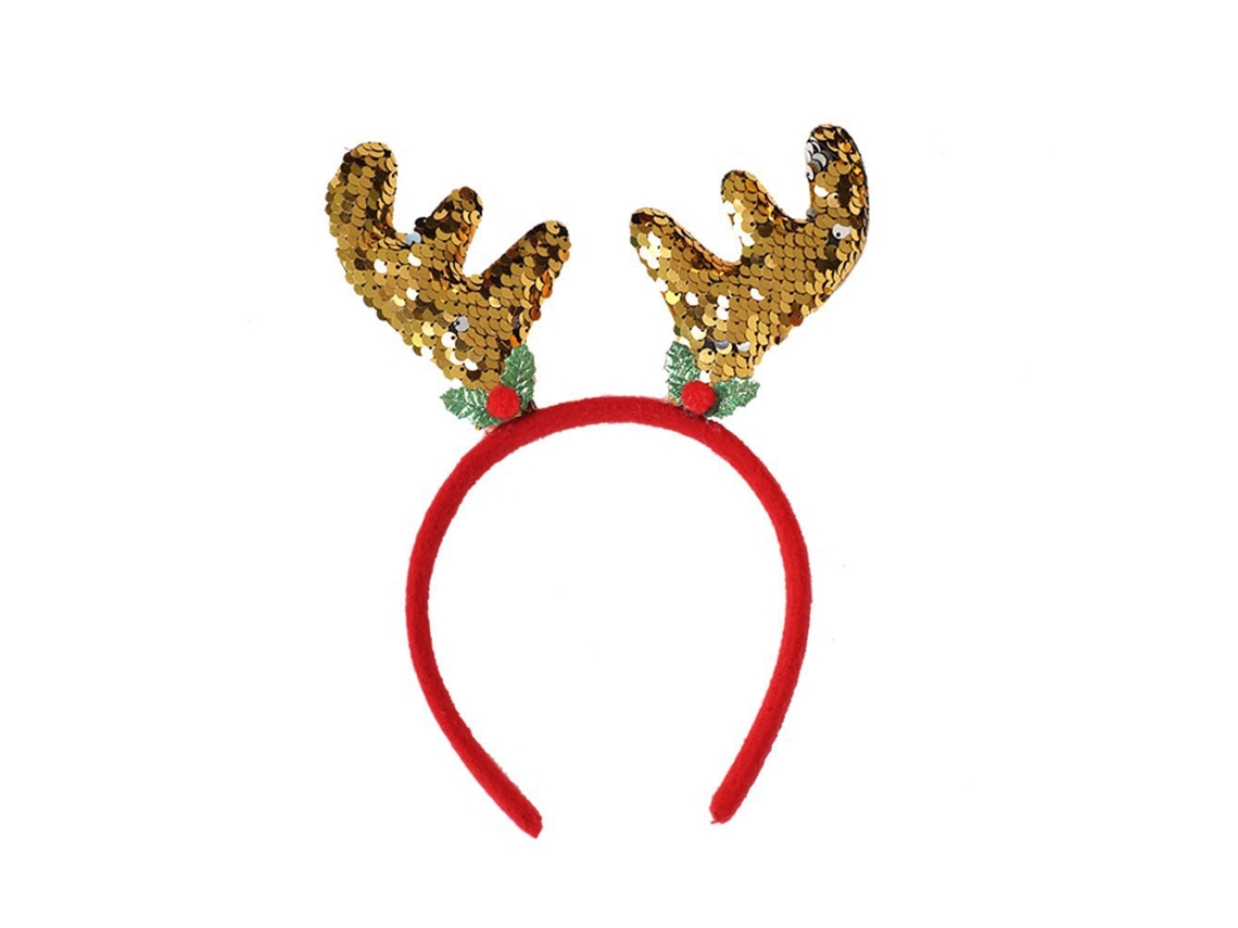 Diadema navideña con cuernos, tiara navideña brillante, accesorio ideal para fiestas, cosplay y uso diario Aeuzwr (Estilo 30)