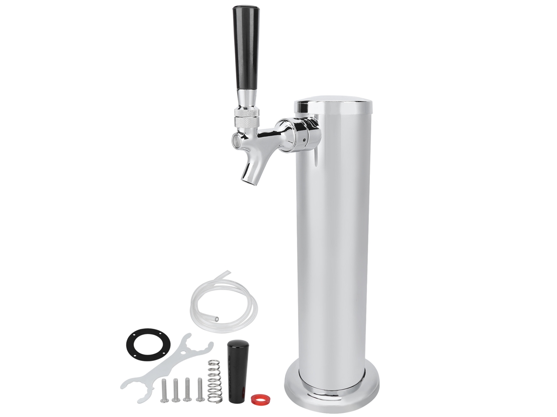 Torre De Cerveza De Acero Inoxidable Con Grifo Individual Para Cervecería Casera