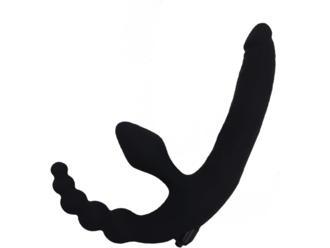 Consolador Vibratorio Sin Asas Con Cuentas Anal, Con Agarre, Regalo Para Mujeres
