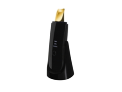 Masajeador facial Removedor de espinillas Exfoliante facial Espátula Extractor de comedones para limpieza facial profunda Negro YEMAESRE
