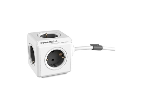 Regleta Enchufes Cubo Powercubes 1306GY/DEEXPC 1,5 m