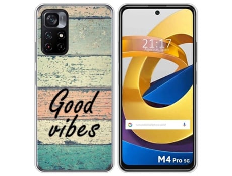 Carcasa Xiaomi POCO M4 Pro 5G TUMUNDOSMARTPHONE Dibujos Multicolor