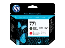 Cabezal de Impresión Original HP 771 Negro Mate / Rojo Cromático CE017A   para DesignJet Z6200, Z6600 , Z6800