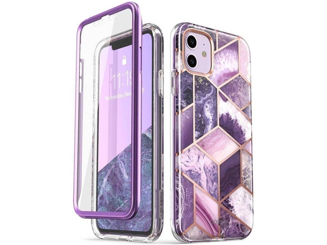 Funda iPhone 11 LMOBILE Supcosmo Marble Morado