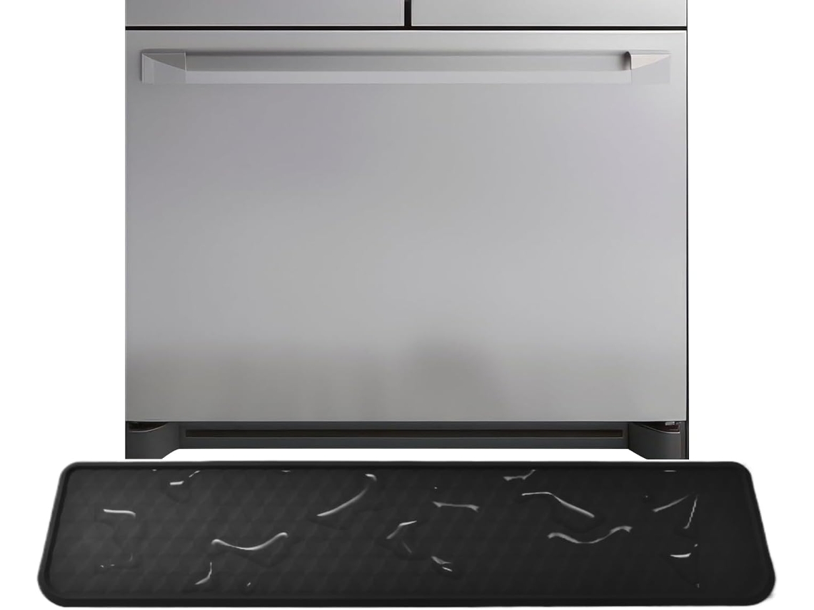 Alfombrilla Para Refrigerador - Bandeja Antigoteo A Prueba De Fugas Alfombrilla Absorbente,, Lavable Y Antideslizante