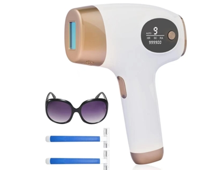Depiladora de luz pulsada blanca OHPA Ai01C