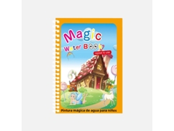 (Cuento de hadas + Bolígrafo) Libro de colorear mágico Montessori reutilizable en acuarela