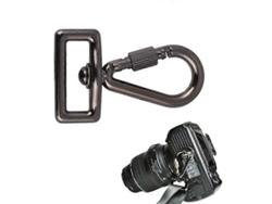 Gancho de conexión para accesorios de cámara con tornillo compatible con cinturón de hombro y estuche para cámara DSLR Facpoet