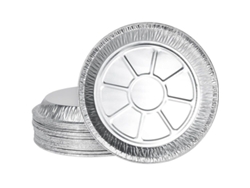 Moldes desechables de aluminio para hornear, 30 unidades, recipientes de hojalata para hornear pasteles y tartas.