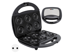 Mini máquina para hacer donas antiadherente con control de temperatura, 220 V