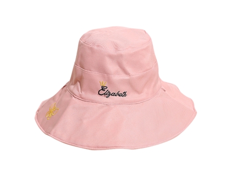 Sombrero De Pescador Para El Sol - Sombrero De Cubo Con Corona De Mariposa - Rosa Sombrero De Pescador Para El Sol - Sombrero De Cubo Con Corona De...