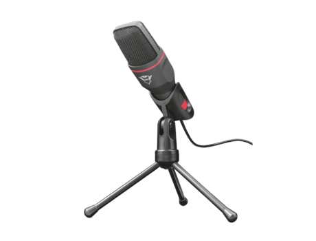 Micrófono Trust Gxt 212 Negro Rojo para PC