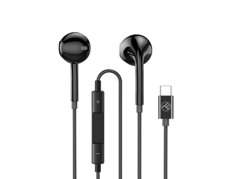 Auriculares Tellur Basic Urbs Tipo C Negro