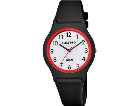 Reloj CALYPSO Infantil (Goma - Negro)