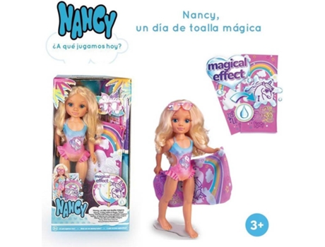 Muñeco NANCY Un Dia De Toalla Magica (Edad Mínima Recomendada: 3años)