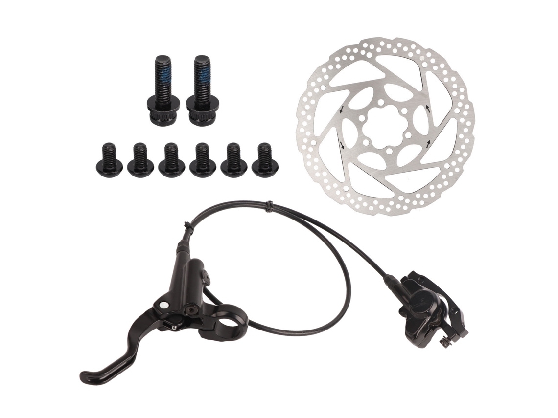 Kit De Freno De Disco Para Bicicleta Con Freno Delantero Izquierdo De Doble Pistón Para Bicicletas De Carretera Y De Montaña.
