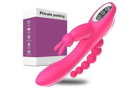 Vibradores para Tu Clítoris y Punto G con Función Thrust 7 Potentes Modos de Vibración Versión Actualizada Rosa BISBISOUS