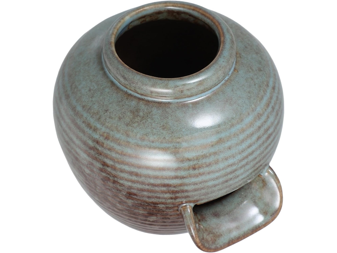 Fuente De Agua De Cerámica Para Interiores Con Cascada Circulante Y Boquilla En Forma De U, Decoración Estética Para